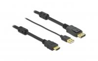 Delock HDMI -Displayport Konverterkabel 10m