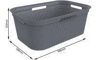Rotho Wäschekorb Brisen 41 Liter
