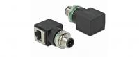 DeLock Netzwerkadapter M12-RJ45 90°