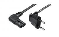 Netzkabel Euro T26 - C7, 10 m schwarz