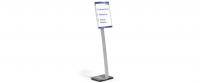 Durable Bodenständer Info Sign A3