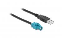HSD Z Buchse zu USB2.0 Typ-A Stecker, 1m