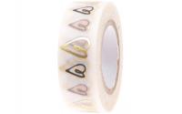 Rico Washi Tape Herzen gold