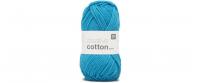 RICO Creative Cotton Aran, himmelblau
