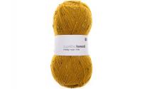 RICO Sockenwolle Tweed 4-fädig, senf