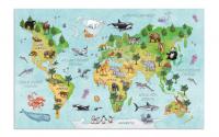 Herma Schreibunterlage Weltkarte