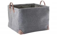 Aquanova Korb Lubin, Silbergrau,40x40x30 cm