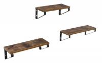Vasagle Wandregal 3er Set,