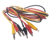 Velleman TLM3 Prüfspitzen Kroko zu Bananen-