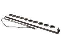 Steckdosenleiste 10xT13, quer,ohne Schalter