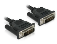 Delock DVI-D Monitor Kabel: 0.5m, Dual-Link