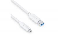 PureLink USB3.1 Gen1 USB-A-C, 2.0m, Weiss