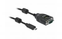Delock Adapter USB-C auf Seriell DB9 RS-232