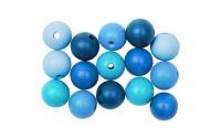 Rico Holzkugel Mix, aqua