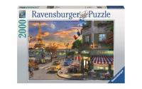 Puzzle Rom.Abendstunde in Paris