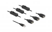 Delock USB-A Stecker zu 3x USB-A Buchse,1m