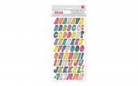 American Crafts 3D-Sticker Alphabet