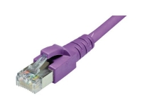 Dätwyler Patchkabel: S/FTP, 3m, violett