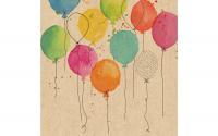 B+C Servietten Ballon Party