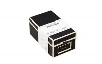 Visitenkartenbox black