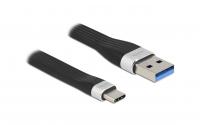 Delock USB3.2 Gen1 Flachbandkabel, A-C