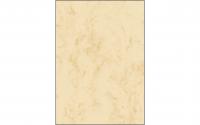 Sigel Marmor-Papier, beige, beidseitig