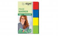 Sigel Haftmarker Transparent, 4 Farben