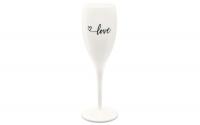 Koziol Sektglas mit Druck love