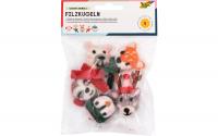 Folia Filzkugeln Winter Tiere