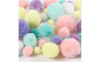 Creativ Company Pompons 15-40 mm, 75 Stück