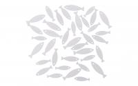 Rico Streudeko Holz Fisch weiss