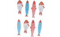 Rico Dekoklammern Fische bunt