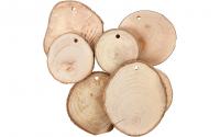 Creativ Company Holzsscheiben mit Loch 25
