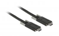 Delock USB3.1 Gen2 Kabel Typ-C zu C, 1m