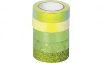Heyda Washi Tape Effekt Mix Basic Grün