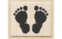 Heyda Motivstempel Footsteps