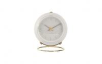 KARLSSON Wecker Globe, Weiss