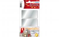 Herma Weihnachtssticker Silber 3.4x6.7 cm