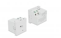 Delock Easy 45 USB Ladeportmodul, weiss