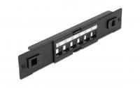 Delock 6-Port 10 Panel, metal