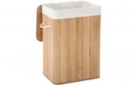 Songmics Wäschekorb Bambus, 72 L