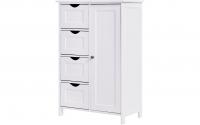Vasagle Sideboard Landhausstil, Weiss