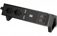 Bachmann Steckdosenleiste DESK 2, 2xT13