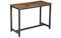 Vasagle Bartisch aus Holz und Stahl