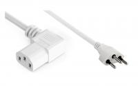 Netzkabel T12-C13 90 seitlich gewinkelt re