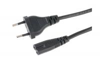 Netzkabel Euro T26 - C7, 5 m schwarz