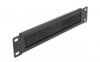 Delock Kabelmanagement 10 Bürstenleiste