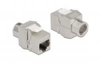 Delock Keystone Modul RJ45 zu LSA, Cat.6A