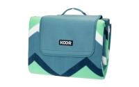 Koor Picknickdecke greenziczac