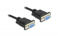 Delock Seriell Kabel,DB9 Buchse-Buchse